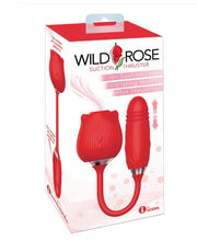 Load image into Gallery viewer, Wild Rose &amp; Thruster Rechargeable Suction Vibrator Vibrator
