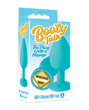 Load image into Gallery viewer, The 9&#39;s Booty Talk Wrong Way Silicone Butt Plug
