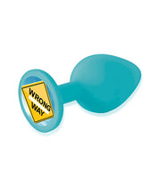 Load image into Gallery viewer, The 9&#39;s Booty Talk Wrong Way Silicone Butt Plug
