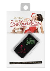 Santa Secret Sex Position Dice