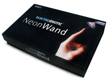 Load image into Gallery viewer, Neon Wand Electrosex Kit White Handle Red Electrode Us Plug
