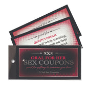 Load image into Gallery viewer, Oral For Her Sex Coupons
