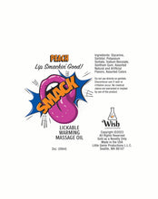 Load image into Gallery viewer, Smack Peach 2 Oz Warming Massage Oil
