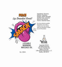 Load image into Gallery viewer, Smack Tarts Lickable Lube Sour Grape 2oz
