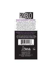 Load image into Gallery viewer, Problo Oral Pleasure Gel Blue Raspberry 1.5 Oz
