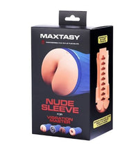 Load image into Gallery viewer, Maxtasy Vibration Sleeve Realistic Nude Replacement
