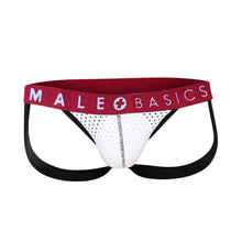Load image into Gallery viewer, Mb Spot Jockstrap White Medium
