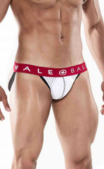 Mb Spot Jockstrap White Medium