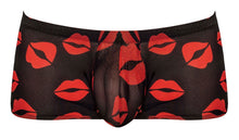 Load image into Gallery viewer, Mini Short Sheer Lips Black Large
