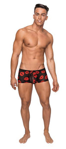 Mini Short Sheer Lips Black Medium