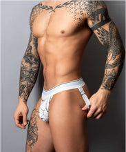 Load image into Gallery viewer, Soo Cumfy Jock Black/white L/x
