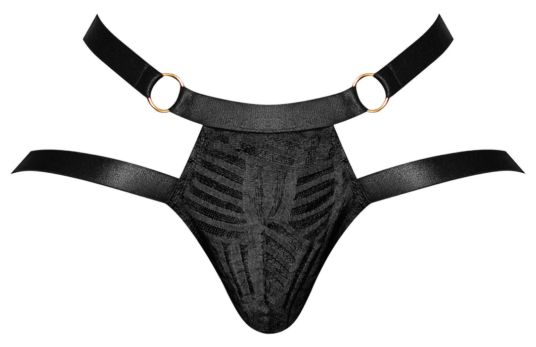 Rude Awakening Ring Jock Black L/xl