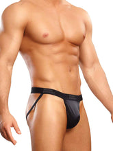 Load image into Gallery viewer, Jock Satin Lycra Black Small/ Medium
