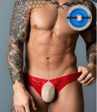 Load image into Gallery viewer, Ultimate Duo Crc Open Ring Thong Red S/m
