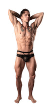 Load image into Gallery viewer, Lucifer Cutout Thong Black S/m
