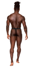 Load image into Gallery viewer, Heart Breaker Micro V Thong Black S/m

