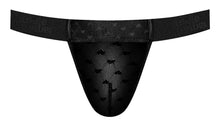 Load image into Gallery viewer, Heart Breaker Micro V Thong Black S/m
