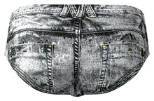 Load image into Gallery viewer, Dirty Denim Bikini Blue Small
