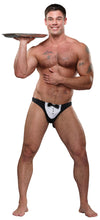 Load image into Gallery viewer, Novelty Maitre D Thong Black O/s
