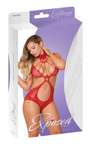 Seamless Teddy Red O/s