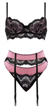 Load image into Gallery viewer, Sensual Desires Bra Cincher &amp; Thong Mauve L/xl
