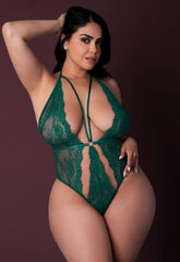 Plunge Teddy Emerald 2xl