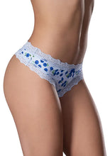 Load image into Gallery viewer, Crotchless Thong L/xl Blueberry
