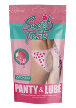 Load image into Gallery viewer, Split Back Panty 2xl Strawberry
