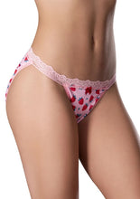 Load image into Gallery viewer, Split Back Panty 2xl Strawberry
