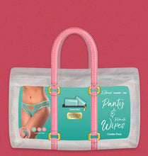 Load image into Gallery viewer, Sweetums Crotchless Panty W/ Wipes Mint S/m

