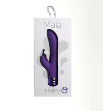 Load image into Gallery viewer, Hailey Silicone Rabbit Purple

