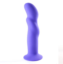 Load image into Gallery viewer, Riley Silicone Purple Dong
