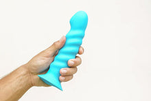 Load image into Gallery viewer, Kendall Silicone Neon Blue Dong
