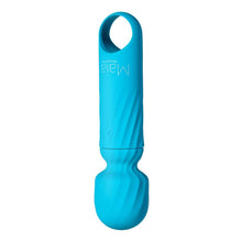 Load image into Gallery viewer, Dolly Blue Silicone Mini Wand Rechargeable
