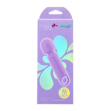 Load image into Gallery viewer, Dolly Purple Silicone Mini Wand Rechargeable
