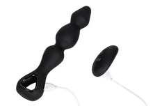 Load image into Gallery viewer, Hudson Rechargeable Remote Control Silicone Anal Plug
