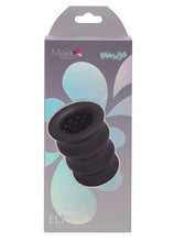 Load image into Gallery viewer, Eli Liquid Silicone Stroker 4in Black
