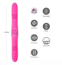 Load image into Gallery viewer, Zena Dual Thrusting Vibe Pink
