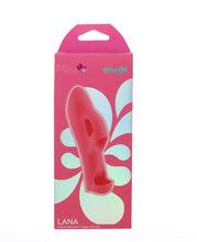 Load image into Gallery viewer, Lana Liquid Silicone Finger Vibe Red
