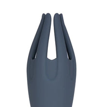 Load image into Gallery viewer, Leo Grey Silicone Tickling Vibrator
