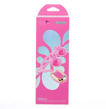 Load image into Gallery viewer, Molli Vibrating Nipple Clamps &amp; Necklace Pink
