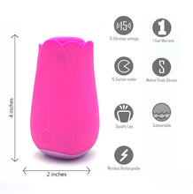 Load image into Gallery viewer, Tulip Pro Suction Vibe Pink Rechargeable
