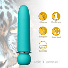 Load image into Gallery viewer, Jaguar Powerful Bullet Blue Rechargeable
