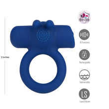 Load image into Gallery viewer, Huxley Blue Liquid Silicone C-ring-jaguar
