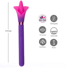 Load image into Gallery viewer, Vala Dual Jaguar Power Flower Vibe Purple
