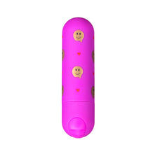 Load image into Gallery viewer, Giggly Super Charged Mini Bullet W/ Smiley Face Pattern
