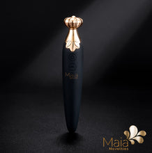 Load image into Gallery viewer, Vaporator Vibrating Silicone Rechargeable Vape Black
