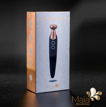 Load image into Gallery viewer, Vaporator Vibrating Silicone Rechargeable Vape Black
