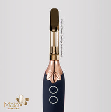 Load image into Gallery viewer, Vaporator Vibrating Silicone Rechargeable Vape Black

