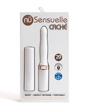 Load image into Gallery viewer, Sensuelle Cache 20 Function Covered Vibe White

